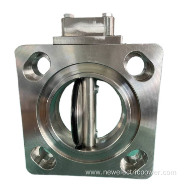 Butterfly Valve DN80 with oil power transformers radiator
